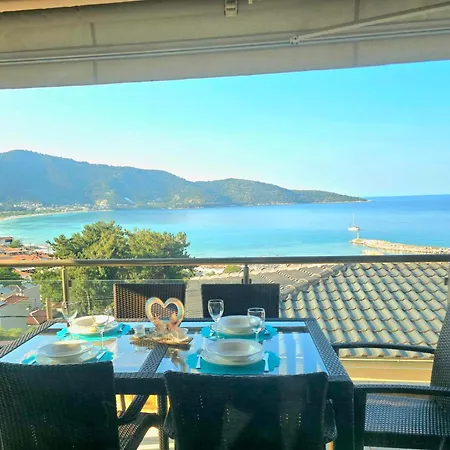 Golden Sea View -thasos House Willa Skala Potamia (Thasos)