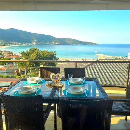 Villa Golden Sea View -thasos House Skala Potamia (Thasos)