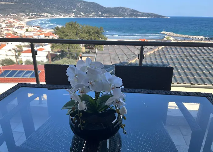 Golden Sea View -thasos House Villa *